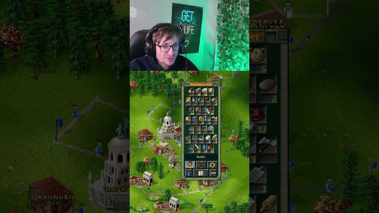 Siedler 2 wie ihr Soldaten produziert💡#Siedler2 #RetroGaming #Aufbauspiel #Strategie #GamingTips
