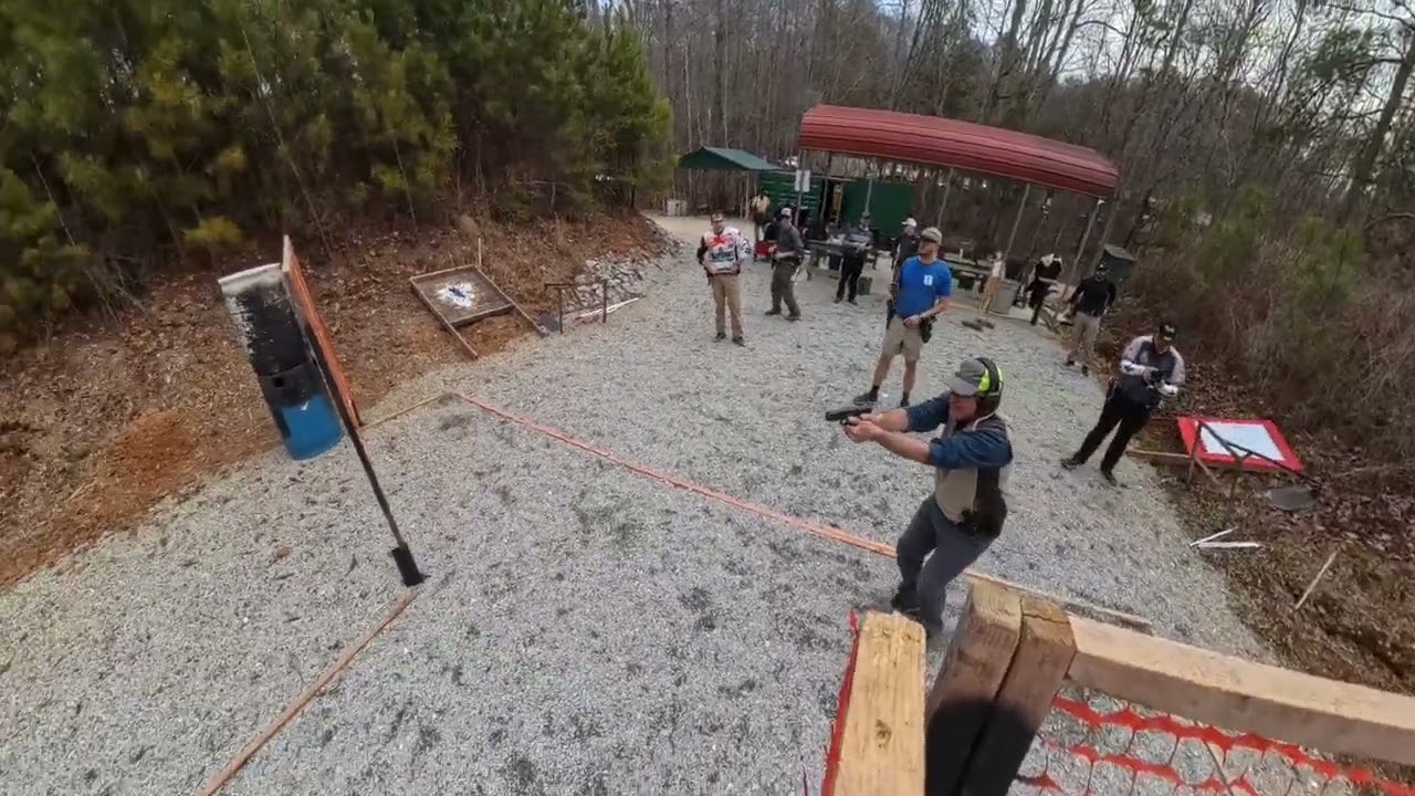 USPSA Match shooting Limited Minor with a Canik