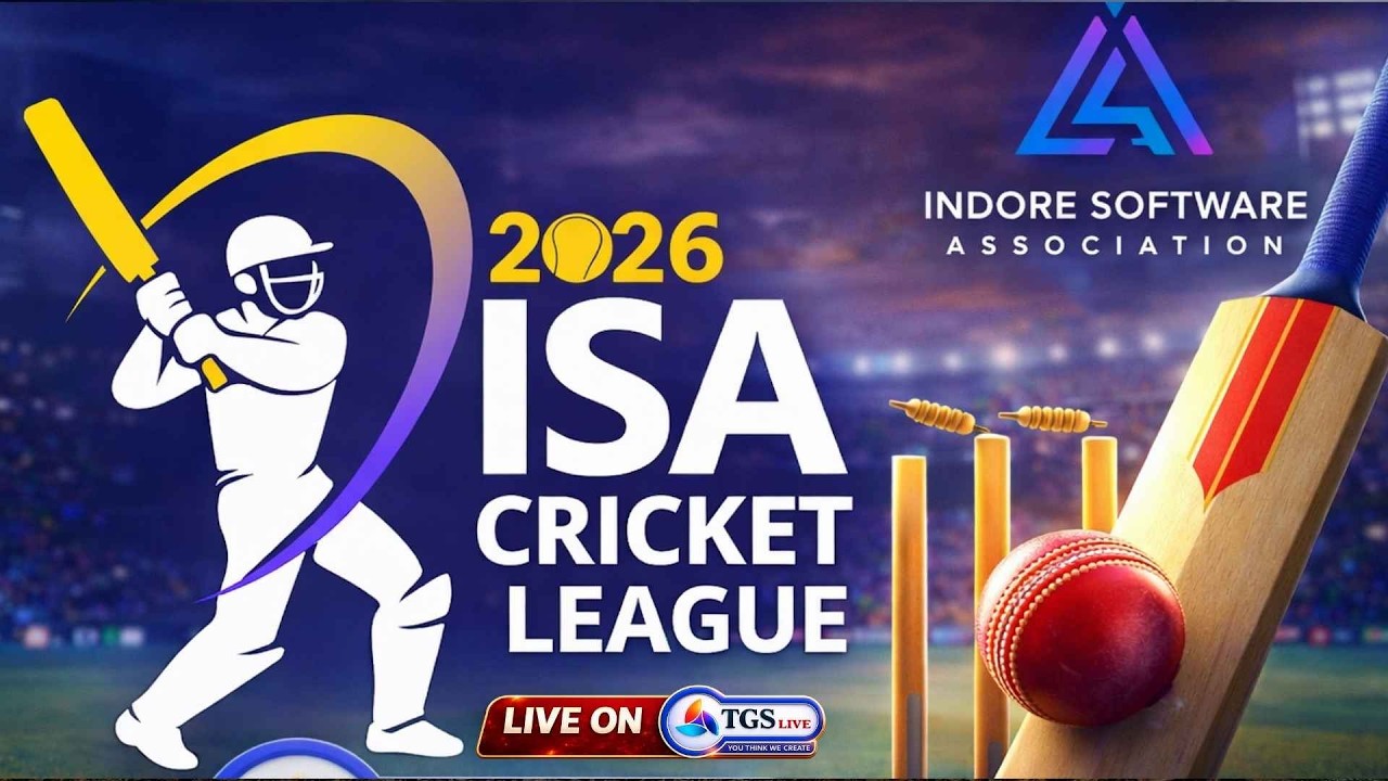 Day - 2 ISA Cricket League 2026 LIVE 🔴 | Indore Software Association Cricket Tournament | TGS LIVE