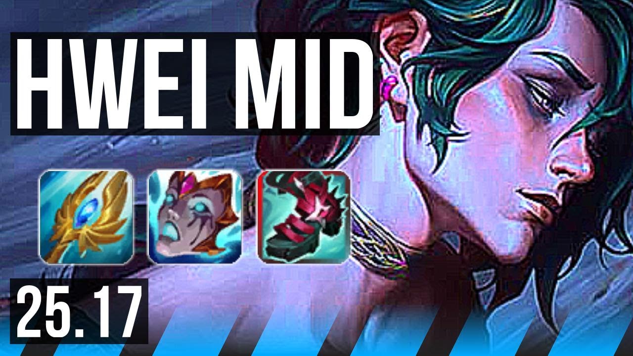 HWEI vs NAAFIRI (MID) | EUW Master | 25.17