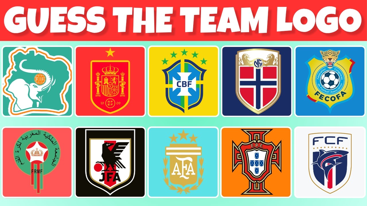 Guess The National Football Team By The Logo | All 48 #wc2026 Teams