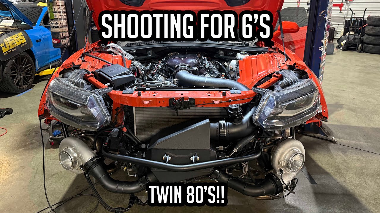 My 2019 Camaro ZL1 got its new 2,000+hp engine and turbos.