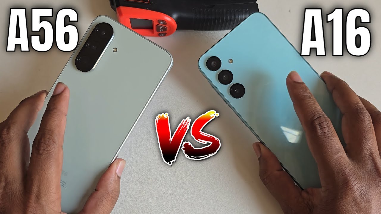 Samsung galaxy A56 vs Samsung A16 : Full Comparison