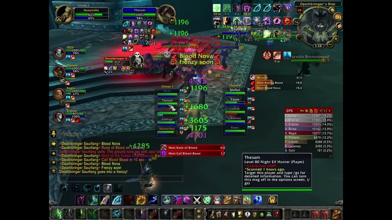 Servidor WoW 3.3.5a Deathbringer Saurfang | PlayBot + ICC 10/25 Heroic | Começa 80
