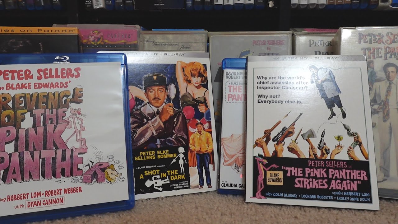 Blu-ray диски фильма «Розовая пантера» от Kino Lorber