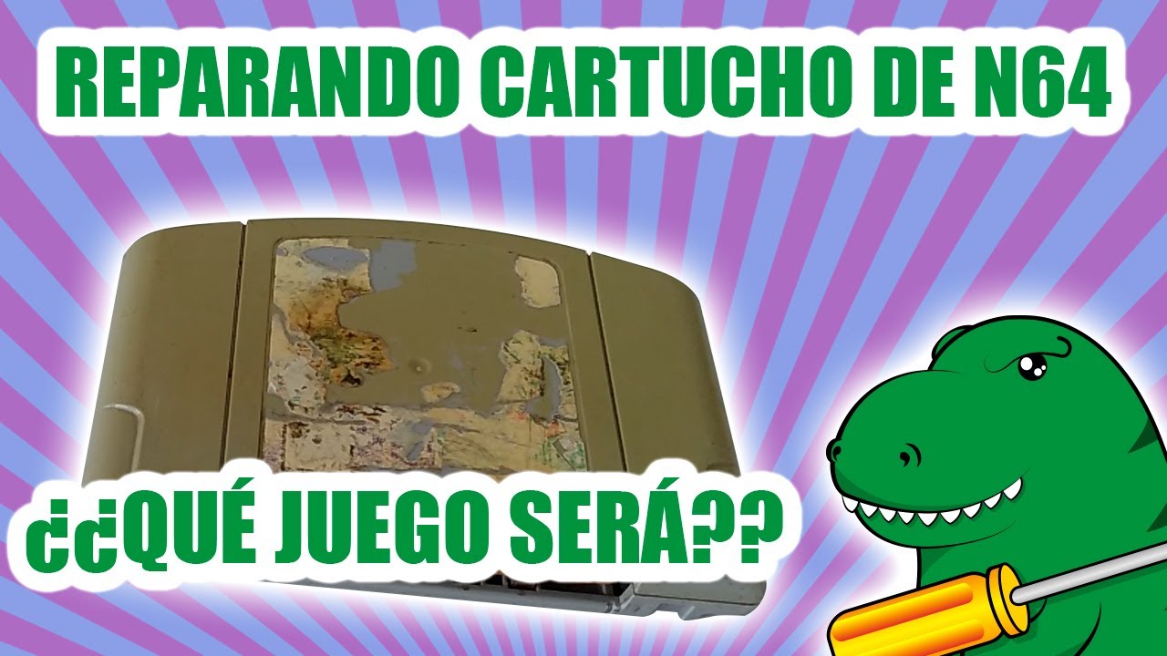 Reparando cartucho misterioso de N64!!