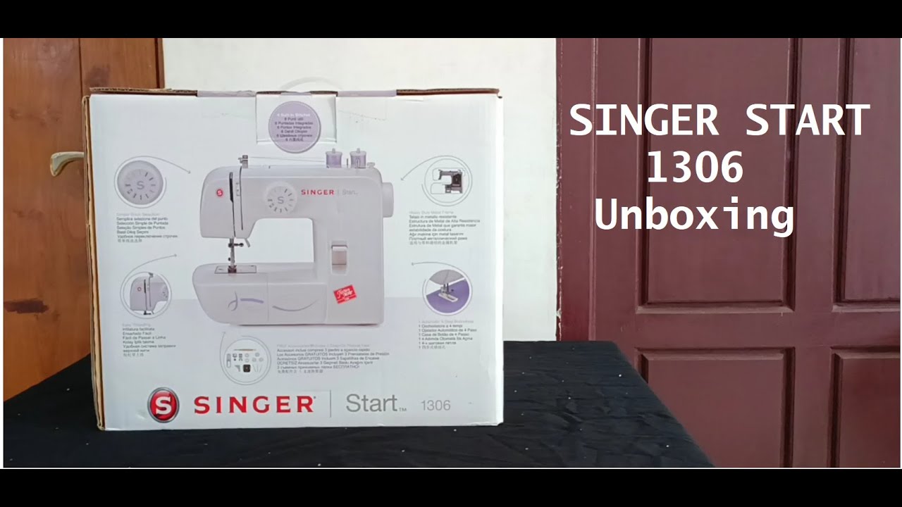Singer 1306 Electric Sewing Machine Unboxing