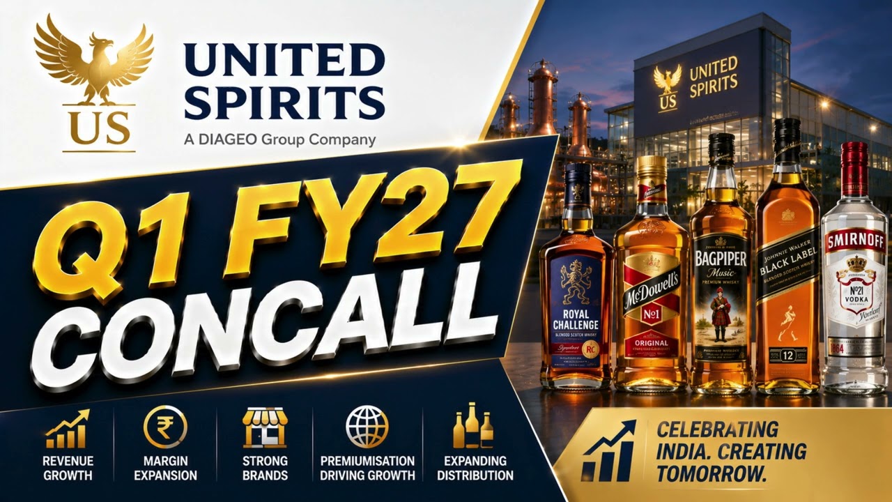 United Spirits Q1 FY27 Concall: Profit Growth, Premium Liquor Business & Business Outlook
