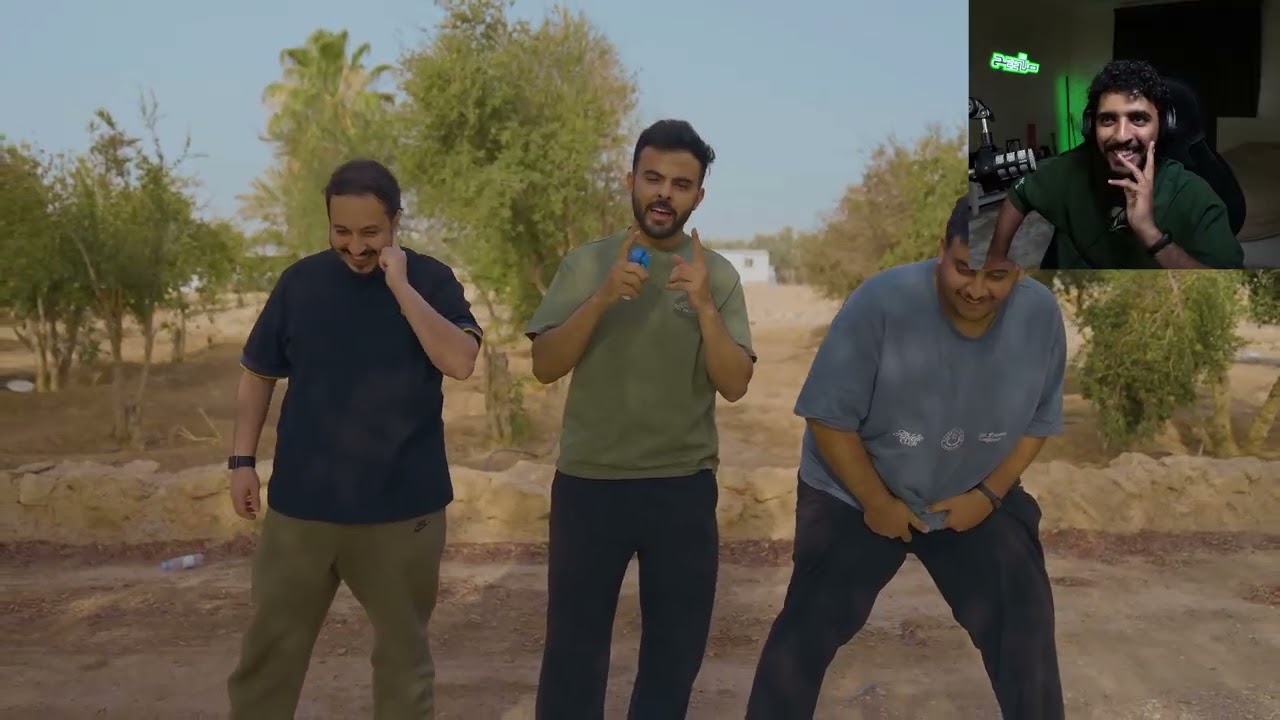 ردة فعل صليح على مقطع فالكونز نهائي السيارة