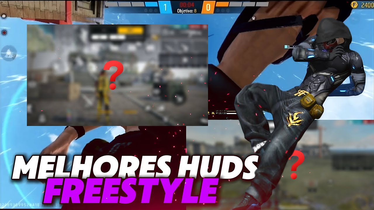 MELHORES HUD PRA JOGAR IGUAL FREESTYLE!