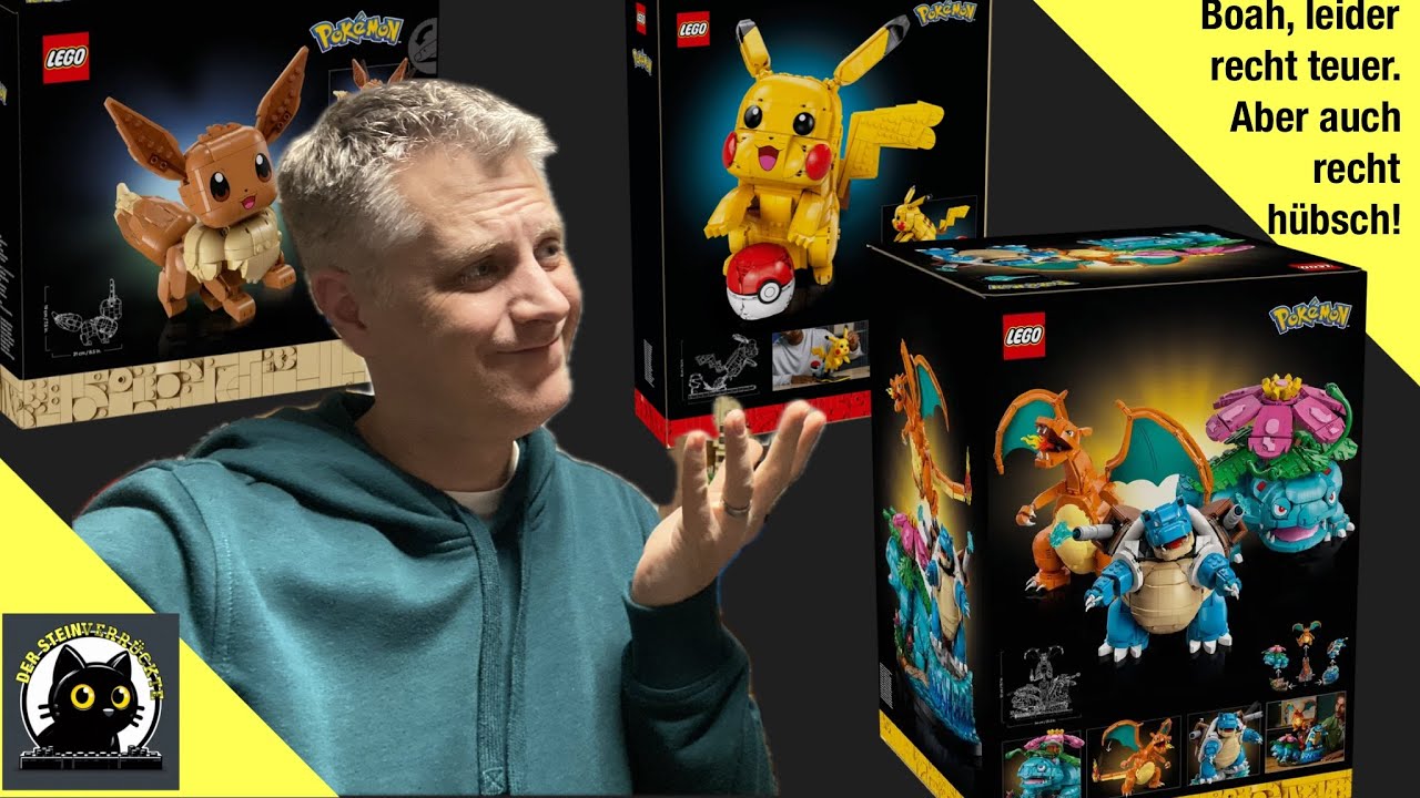 Das wird vermutlich das Thema der Woche: Lego® Pokémon