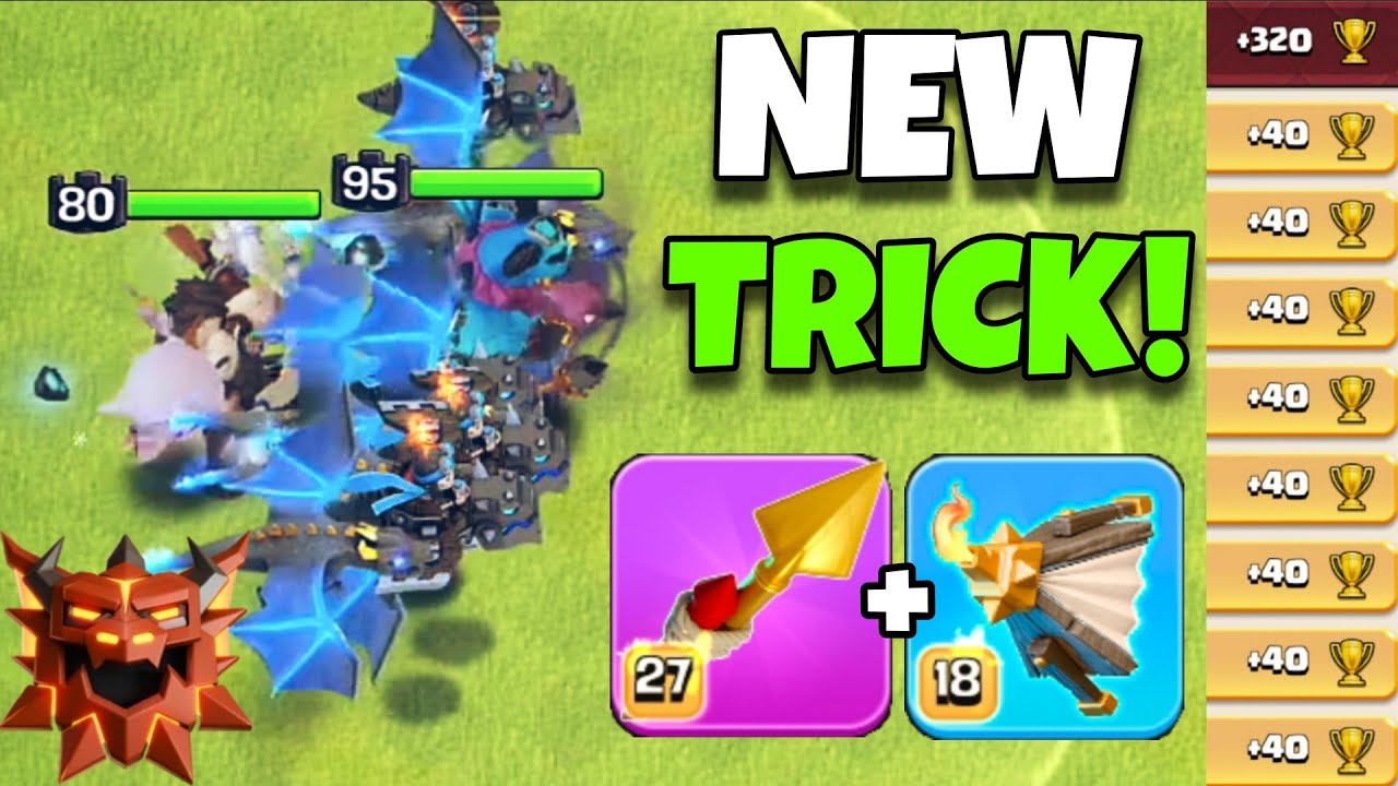 This NEW Trick is COMPLETELY BROKEN 😱 in Legend League! Best Th18 Attack strategy in clash of clans