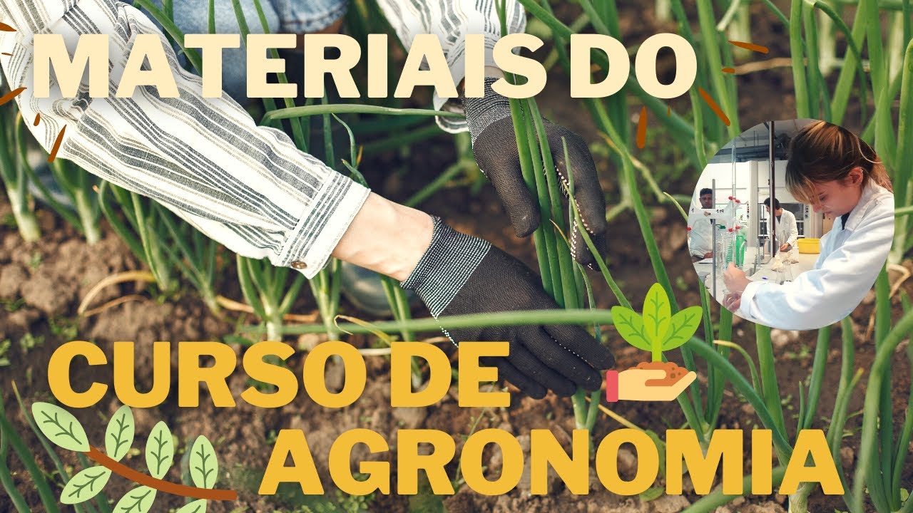 MATERIAIS DA FACULDADE DE AGRONOMIA - o que comprar para as aulas?
