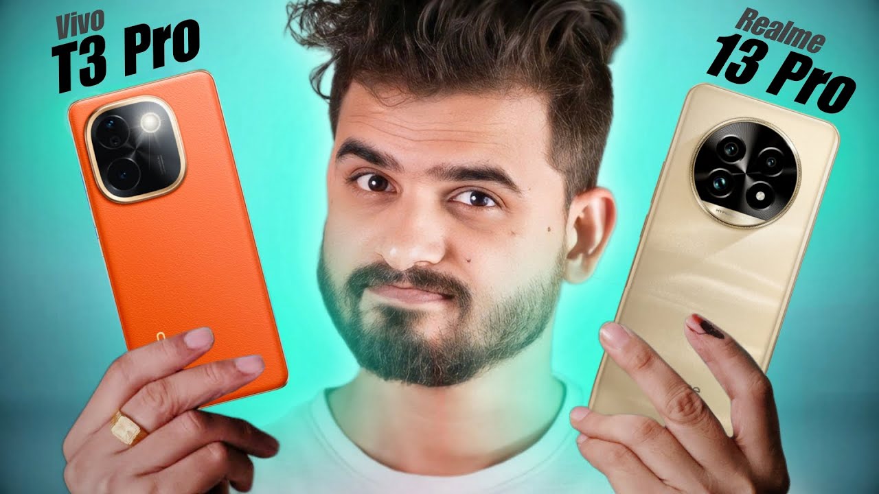 Vivo T3 Pro vs Realme 13 Pro: Best curved display smartphone under 25k?