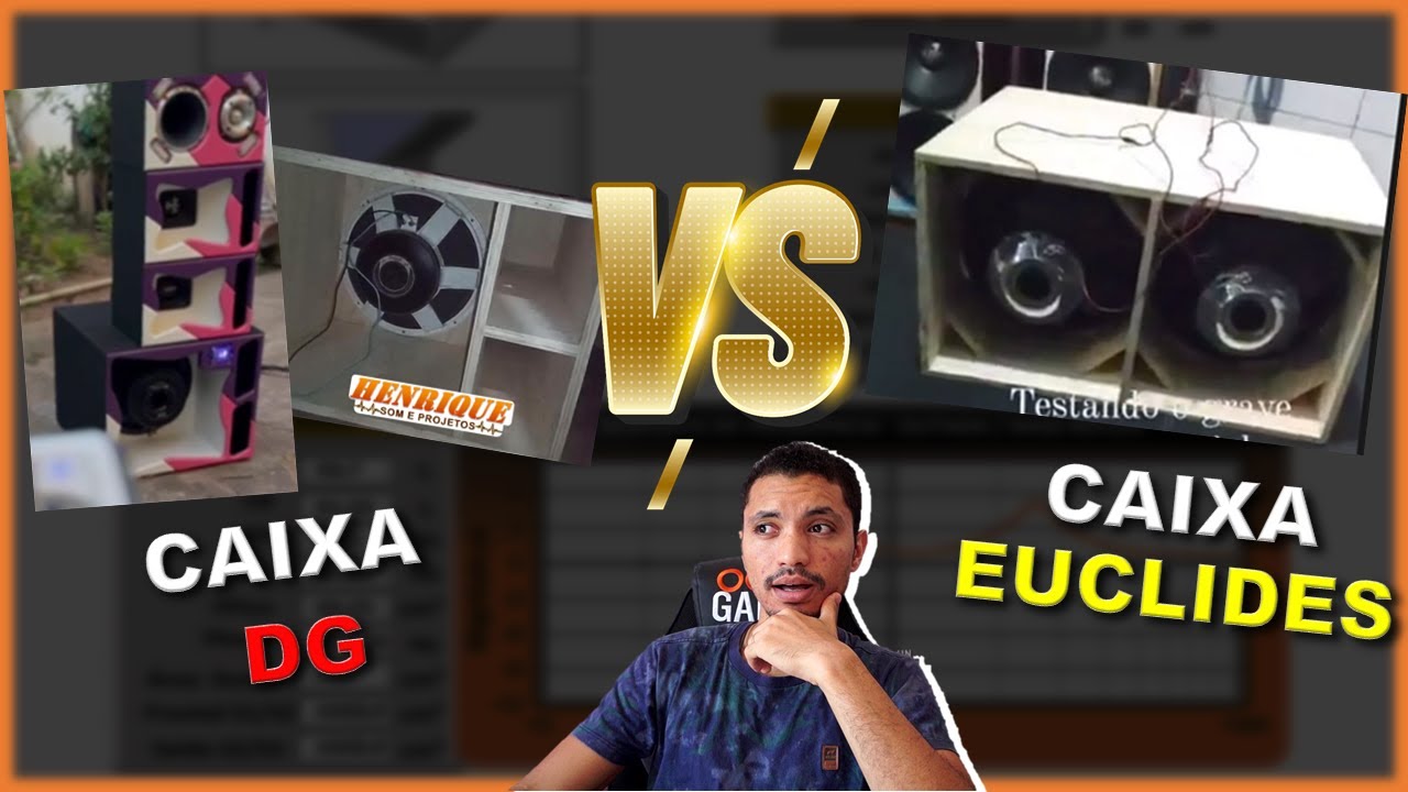 CAIXA EUCLIDES VS CAIXA DG| HENRIQUE SANTOS - SOM E PROJETOS DICAS EXATAS