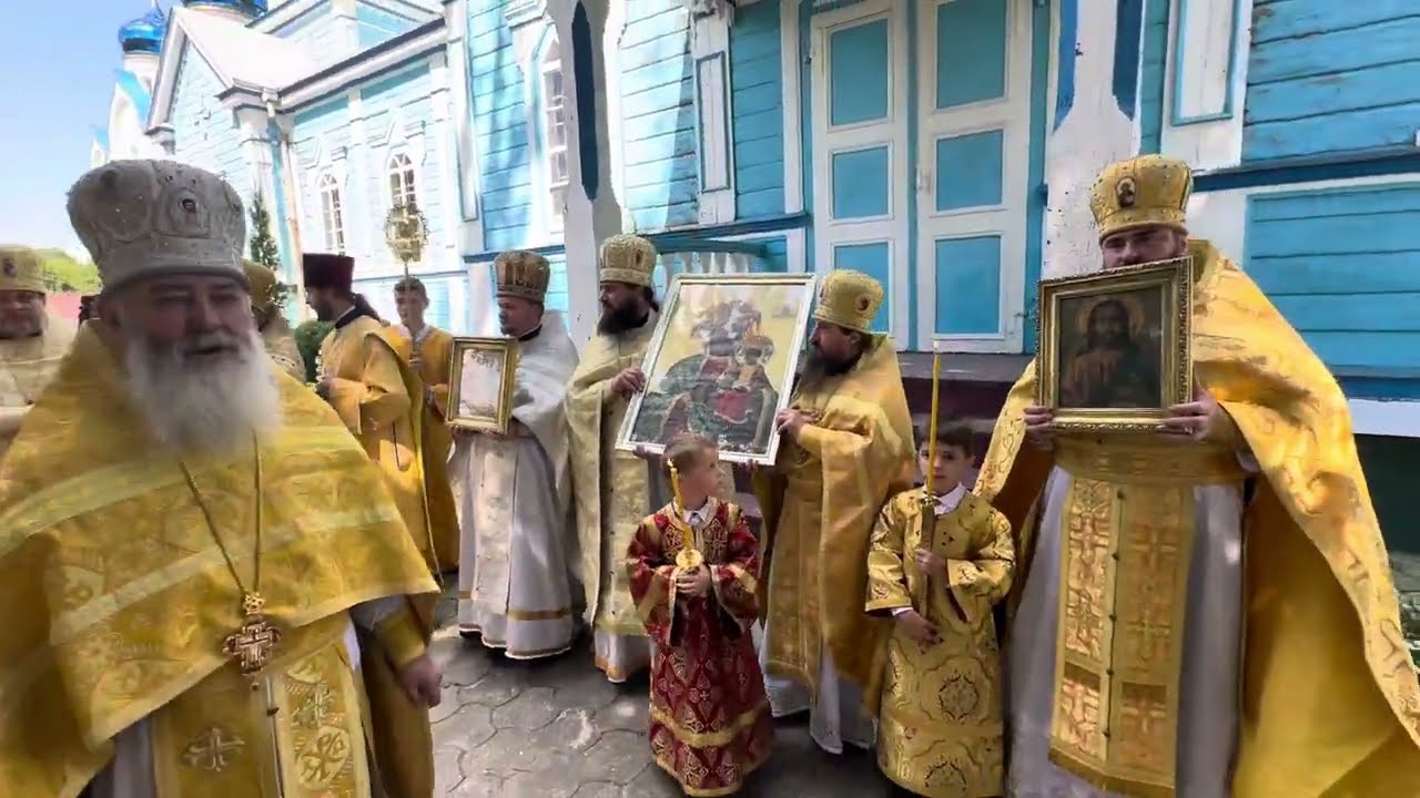 🙏☦️ Хресний хід після Божественної літургії в Покровському храмі с. Залісці , памʼять пророка Іллі