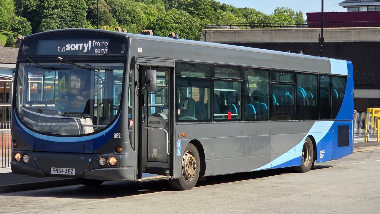 Opened up! TM Travel Scania L94UB/Wright Solar 662/FN54AEZ - Route X7
