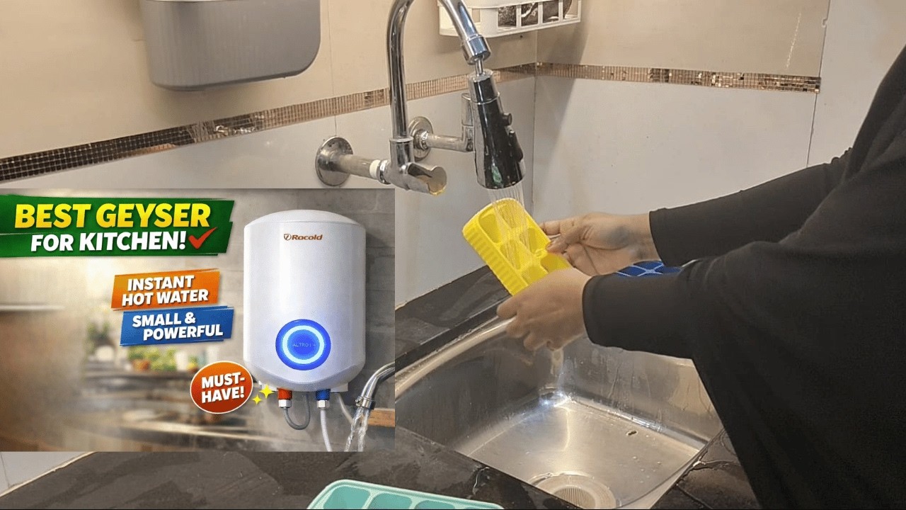 Best Instant Geyser for Kitchen in India 2026 | Racold Altroi+ 3L Review | Green Kitchen Tales