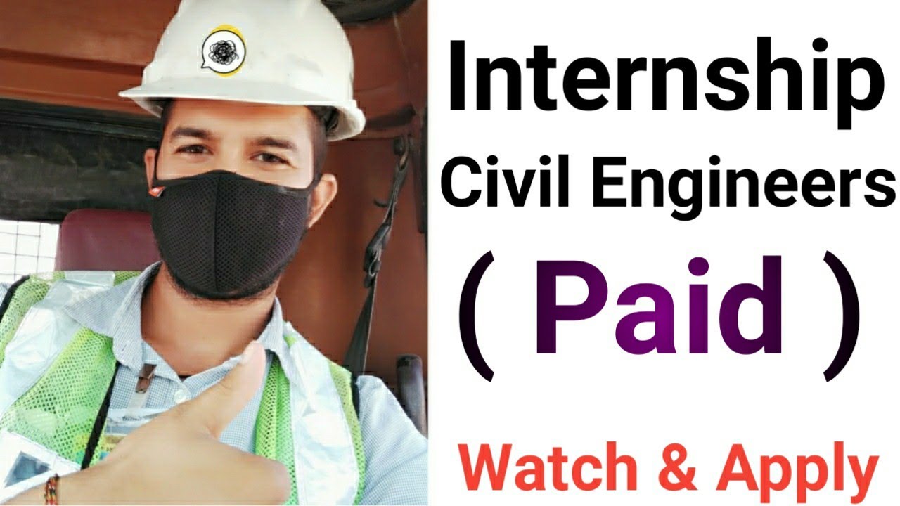 1 month paid Internship for civil Engineers