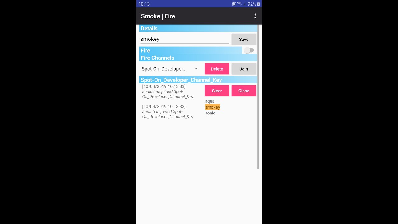 Smoke Crypto Chat Messenger # McEliece-Messaging on Android