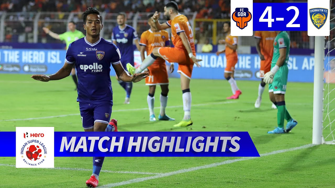 FC Goa 4-2 Chennaiyin FC (Agg: 5-6) - Hero ISL 2019-20 Semi-Final 1 (2nd Leg) Highlights