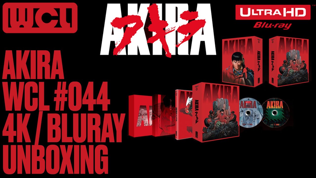 Akira - WCL #044 4k / Bluray Boxset UNBOXING