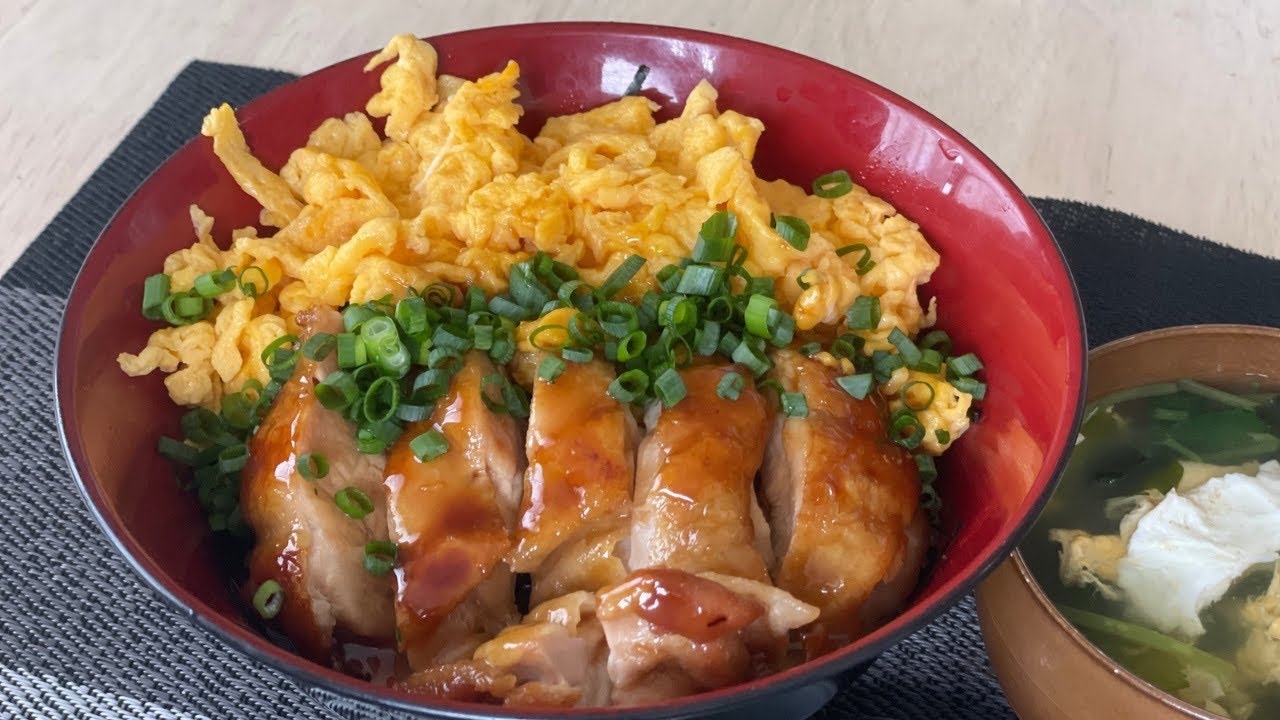 【Japanese food】I'll make a Chicken Teriyaki oyakodon【ASMR】