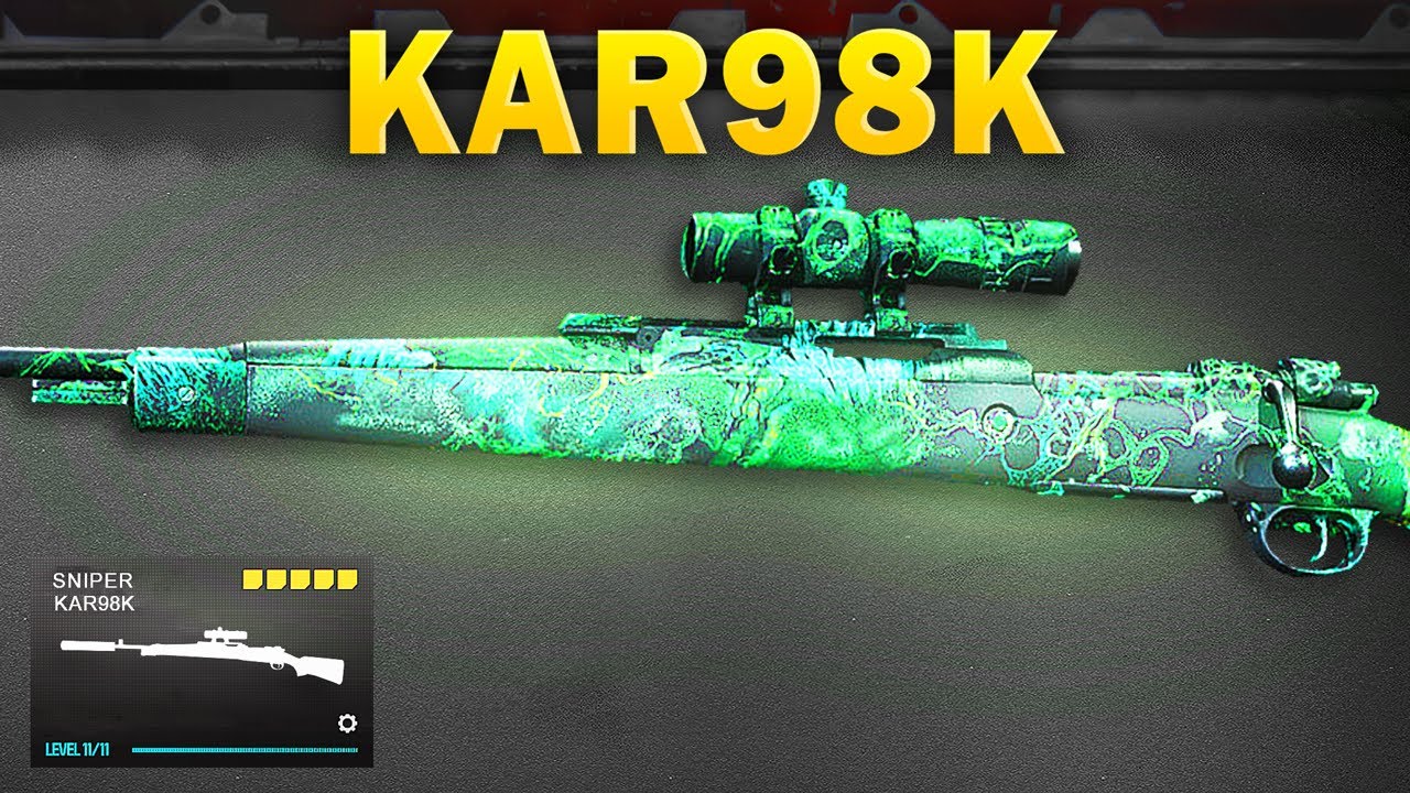 ONE SHOT and OVERPOWERED *KAR98K* in MW3! (Best Class Setup)