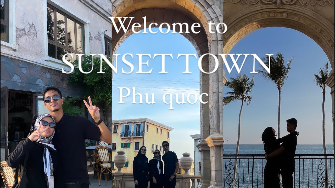 Sunset town phu quoc #grandworldphúquốc #phuquocvlog #travel #vietnam #malaysia