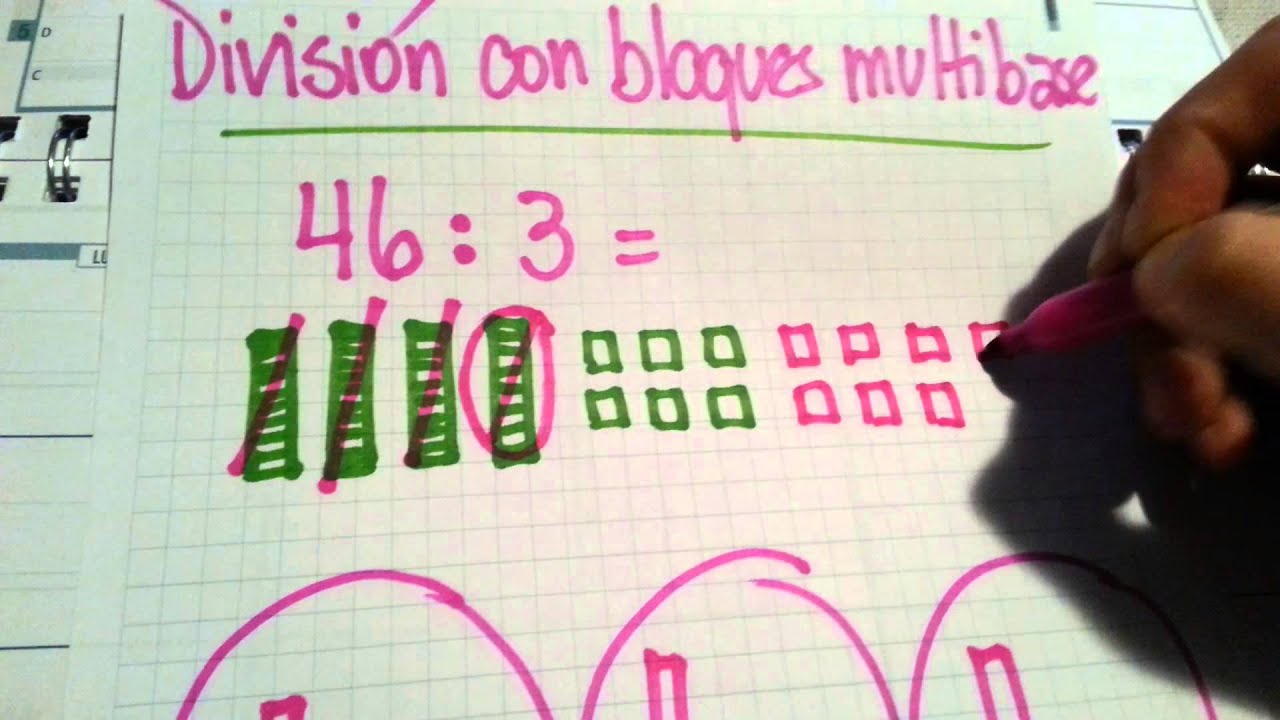 División con bloques multibase