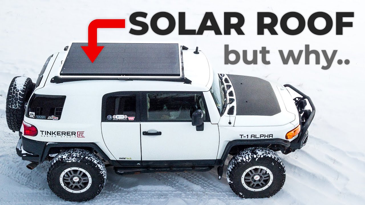I Installed a GIANT Solar Panel on My 4X4 | BougeRV 400W 10BB Mono Panel