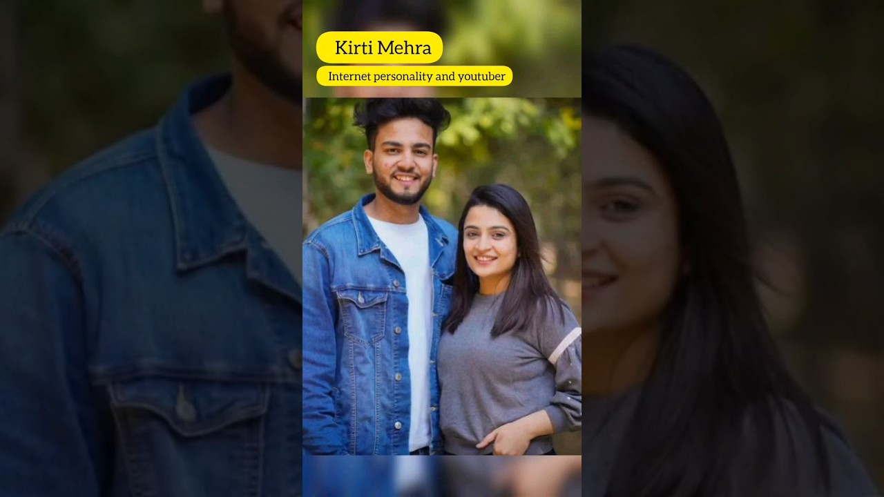 Kirti Mehra biography @kirtimehra31 