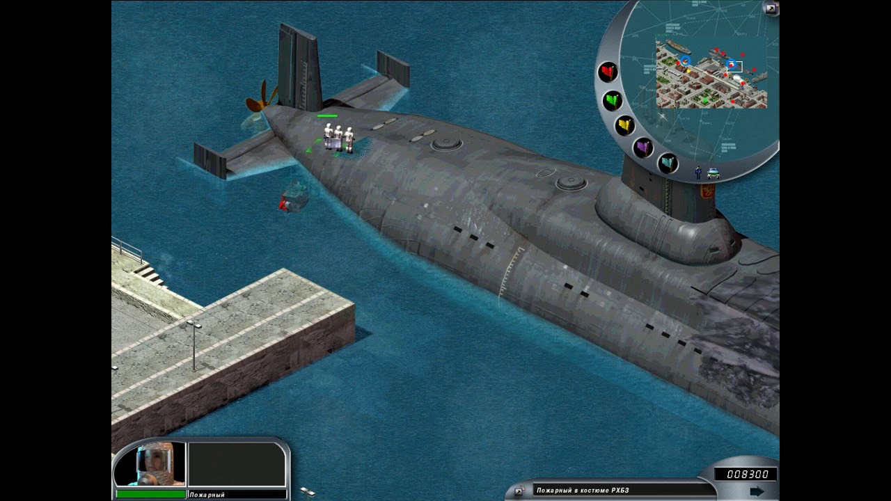 Emergency 2 Mission 14. Пожар на борту ядерной подводной лодки.