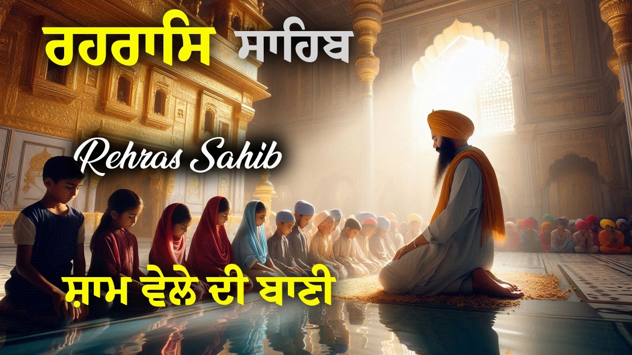 Rehras Sahib | ਰਹਿਰਾਸ ਸਾਹਿਬ | Powerful Evening Gurbani for Energy & Protection