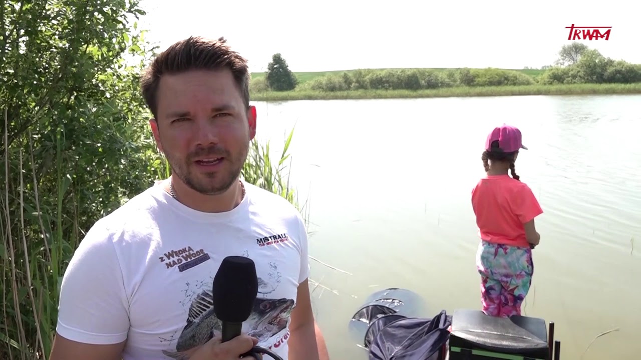 Z wędką nad wodę w Polskę i świat odc. 218 HD, TV TRWAM - Dzień dziecka na jeziorze Kornatowskim.