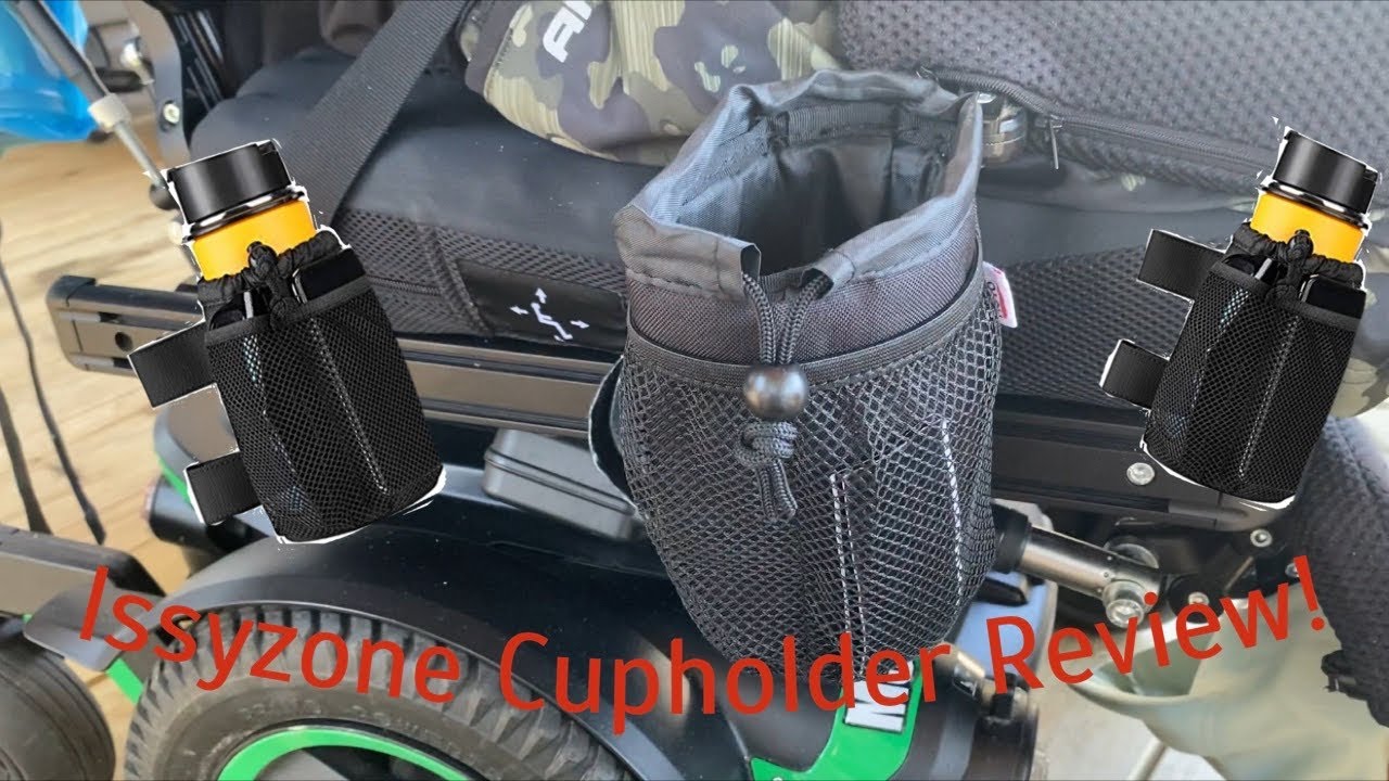 ISSYZONE Cup Holder Review!// Quadriplegic & Teen Mom