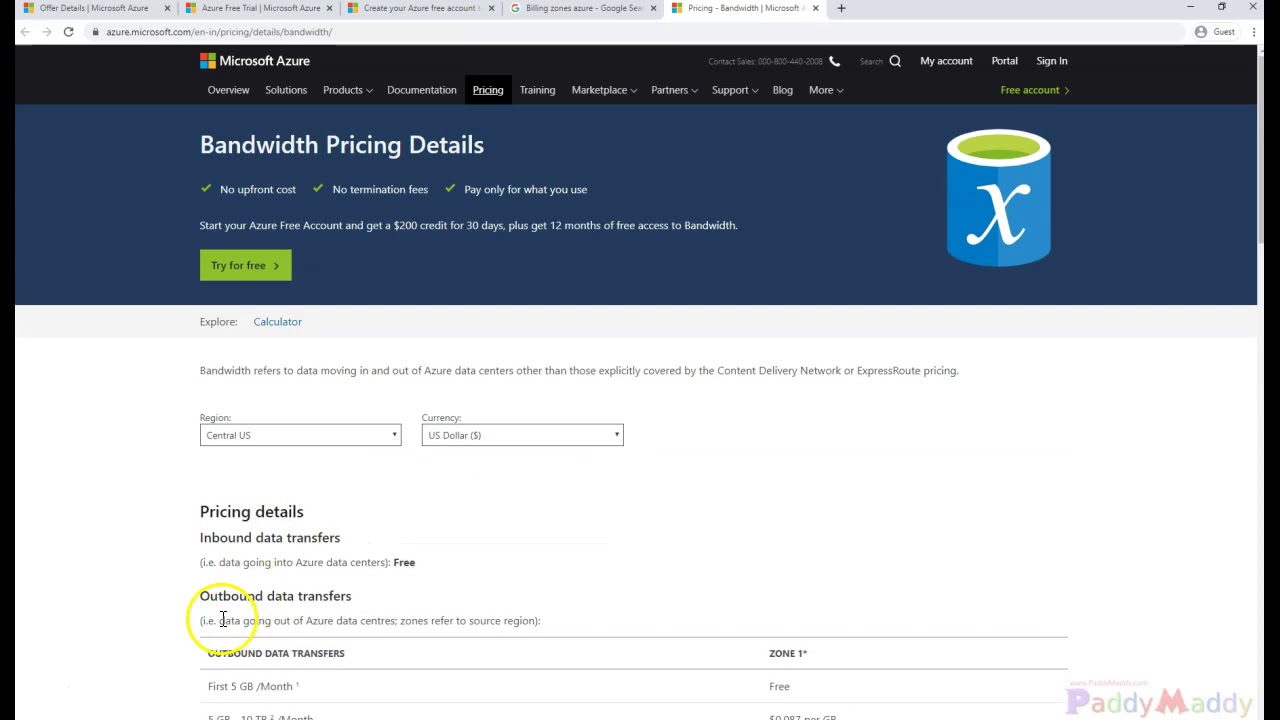 Understanding azure billing zones explained