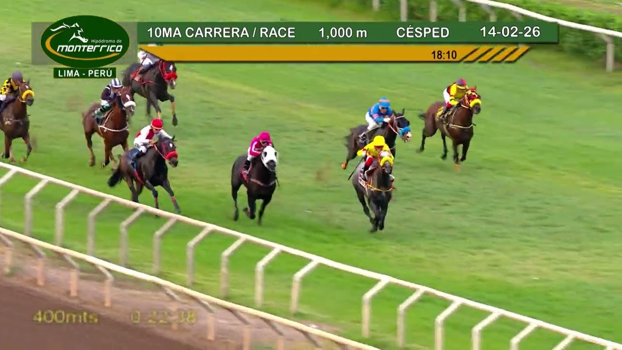 Hip&oacute;dromo Monterrico - 10ma Carrera 14 Febrero 26