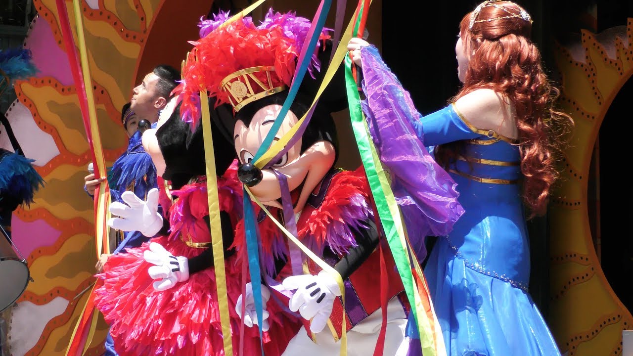 (TwT)v【4K】ミッキー、鼻リボン！「ミニー・オー！ミニー 」（2017.5.29 / 2回目）