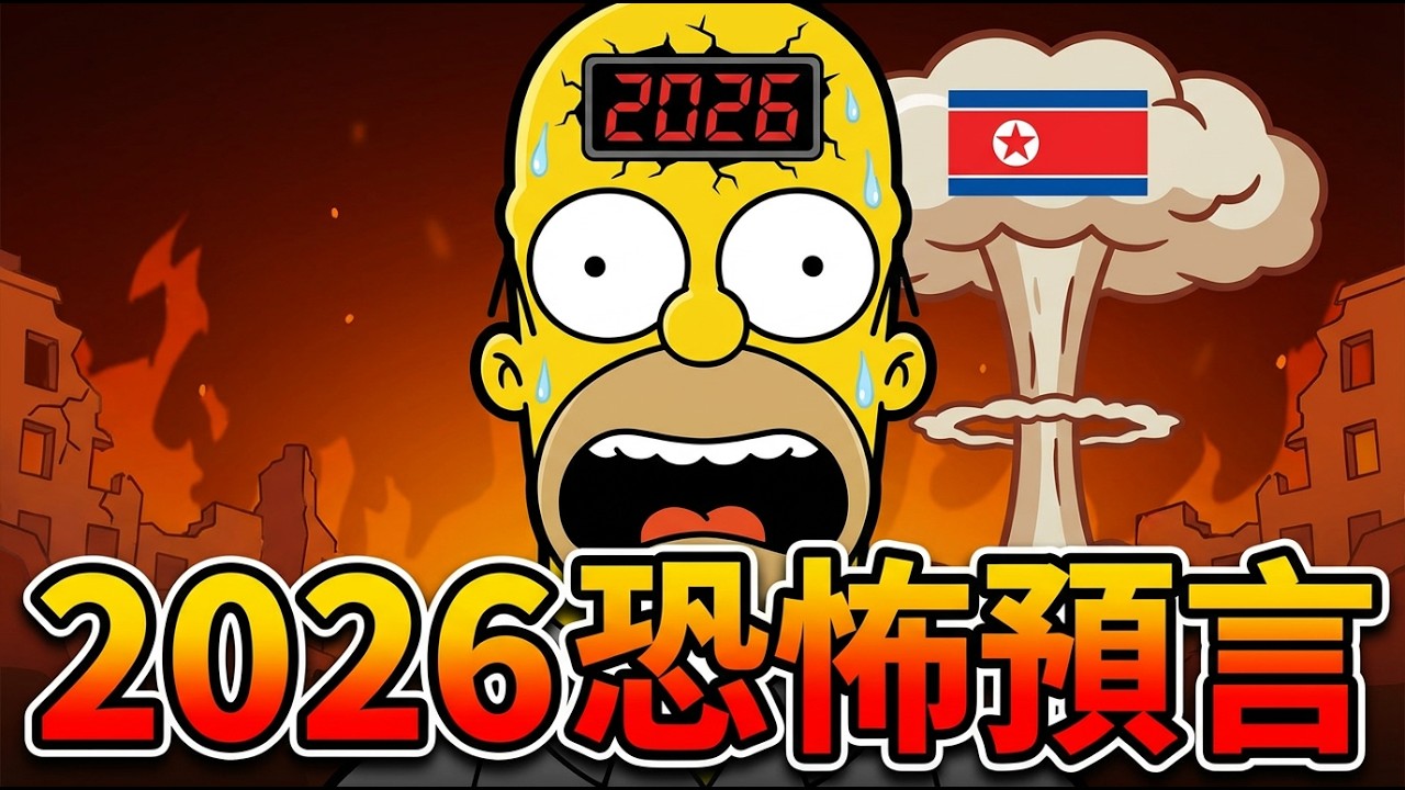 當《辛普森一家》對上2026：AI失控、太空觀光、瘟疫回潮與三戰陰影—哪些已成真？哪些只是謠言？