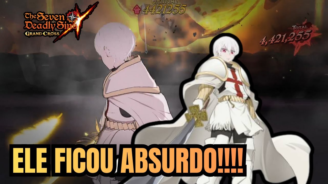 SHO NO PVP NORMAL FICOU ABSURDO! COLAB FIRE FORCE!!! | THE SEVEN DEADLY SINS: GRAND CROSS