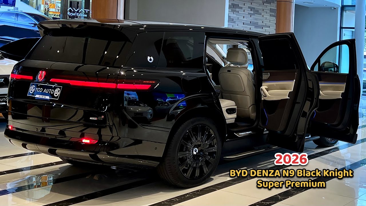 All-New 2026! BYD DENZA N9 Super Premium - New Performance SUV Exterior and Interior