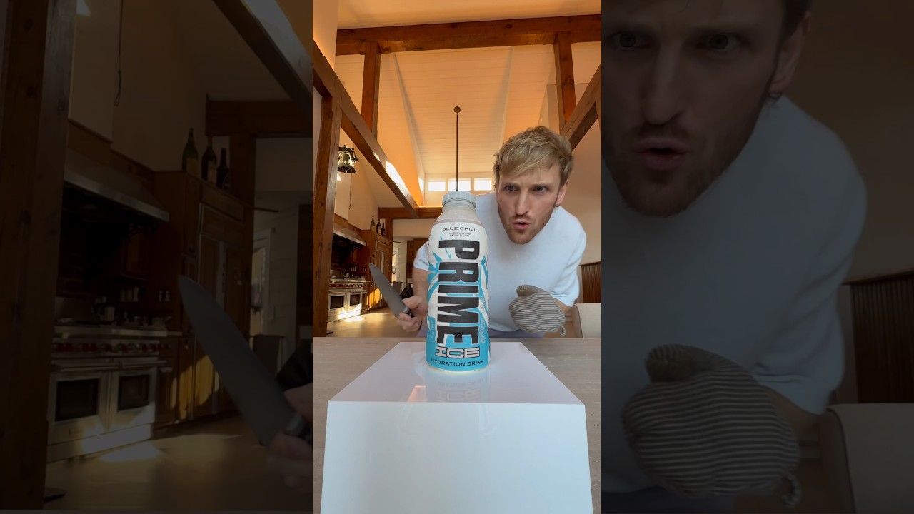 PRIME or Cake? #drinkprime #loganpaul #ksi #primehydration #lunchly #shorts