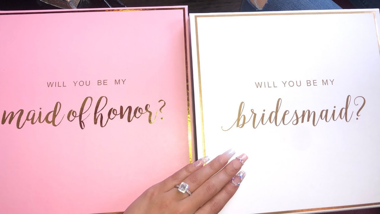 Bridesmaids Proposal Boxes + Gifting Vlog
