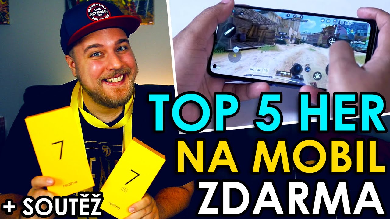 TOP 5 NEJLEPŠÍCH HER NA MOBIL ZDARMA