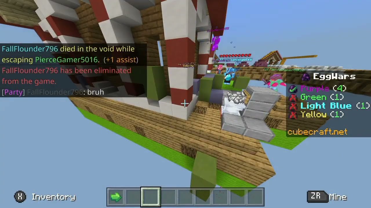 CUBECRAFT EGGWARS CHRISTMAS 2V2 MEMBM, PierceGamer5016, xxjeanangelxx, FallFlounder796