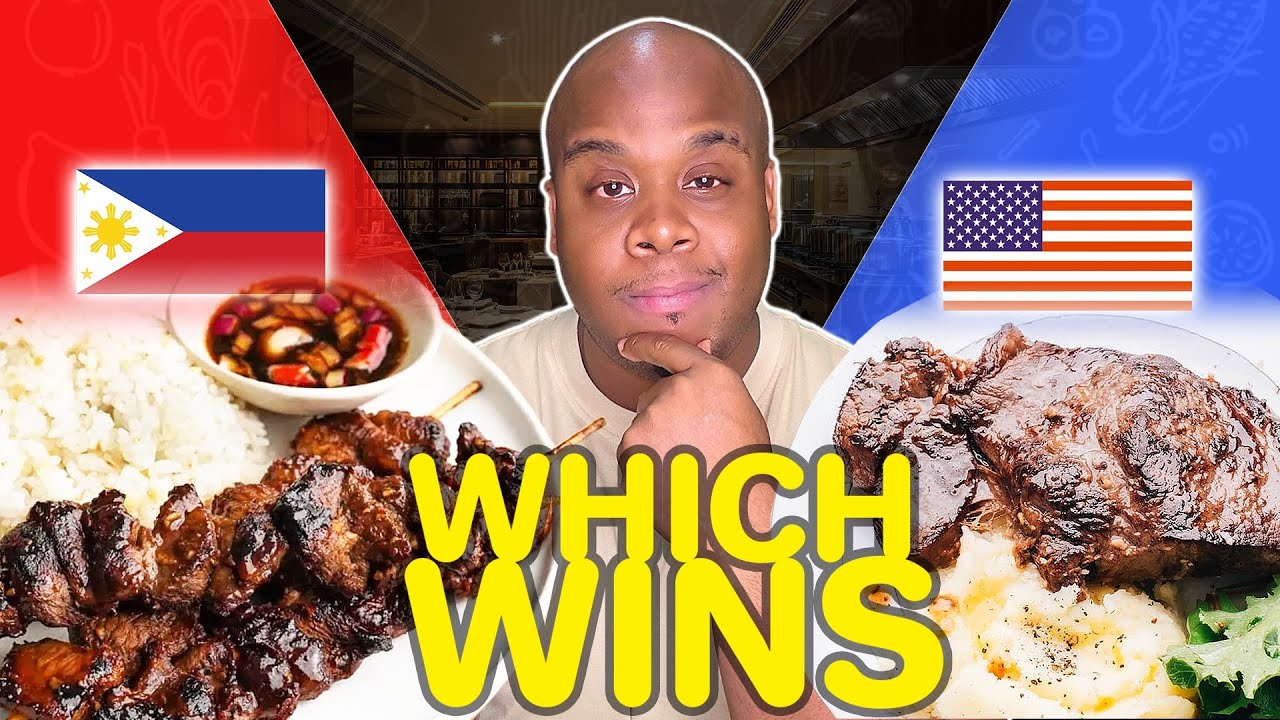 Food Showdown: Filipino vs. American!