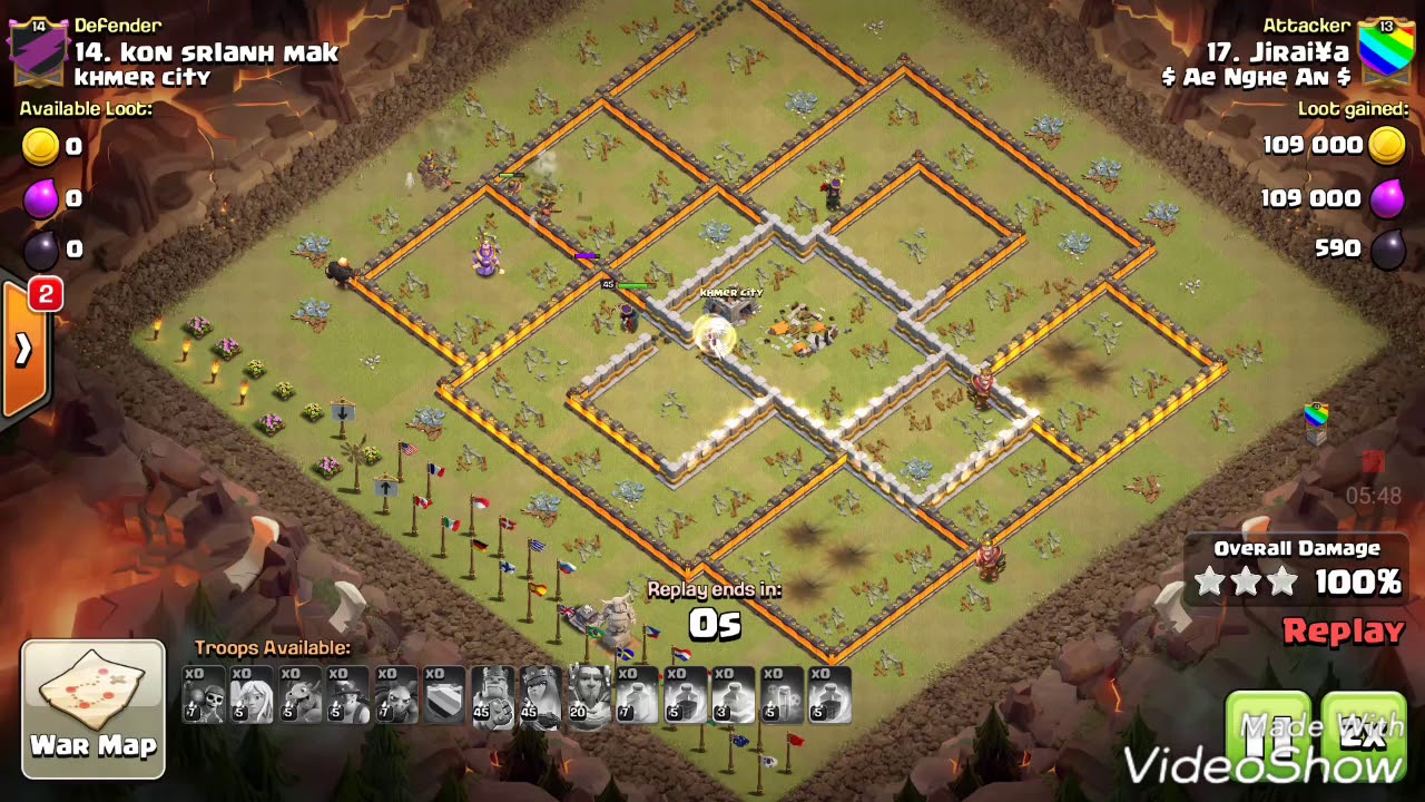 CoC 3 star th11, War incredible insane Attackers with Beautiful Miner, What do you think?