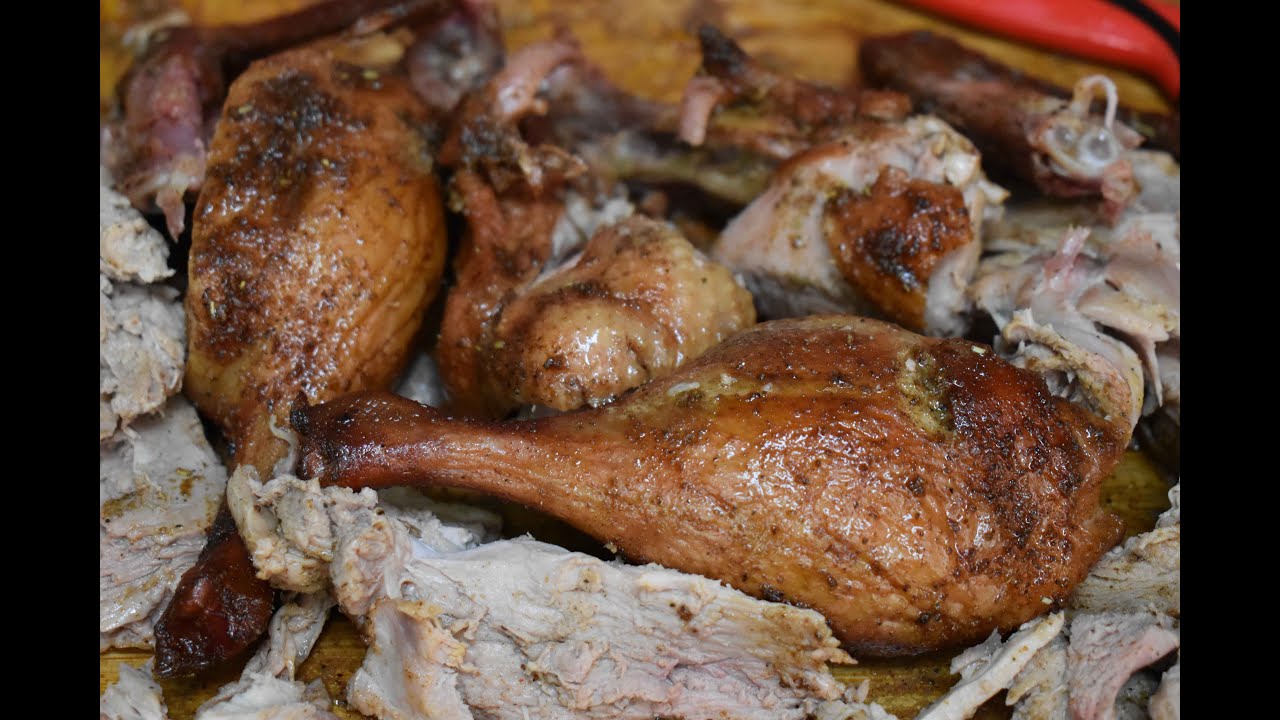 Smoked Whole Duck on the Pit Boss Pellet Smoker