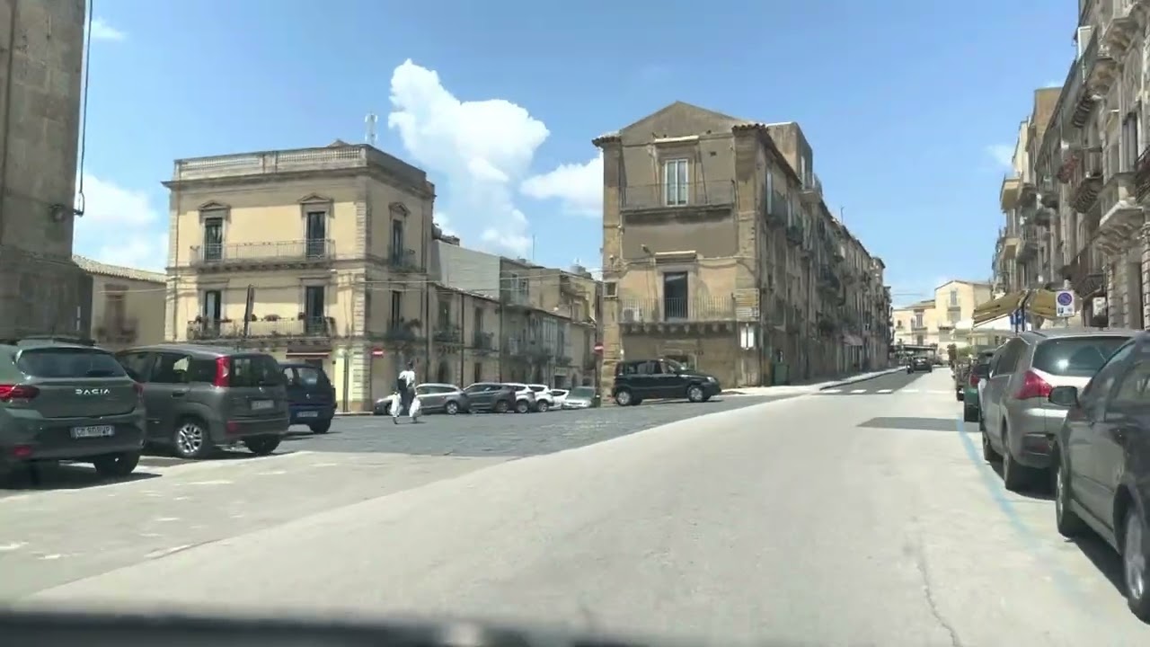 Drive in Caltagirone Sicily June 2023